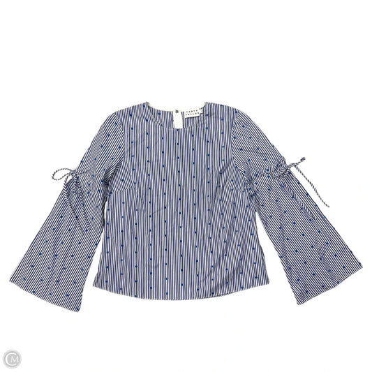 Top Long Sleeve By Tanya Taylor In Striped Pattern, Size: Xs