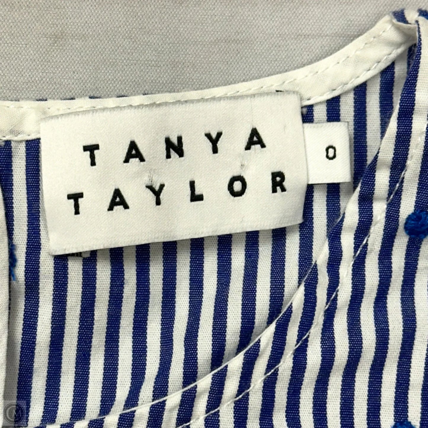 Top Long Sleeve By Tanya Taylor In Striped Pattern, Size: Xs