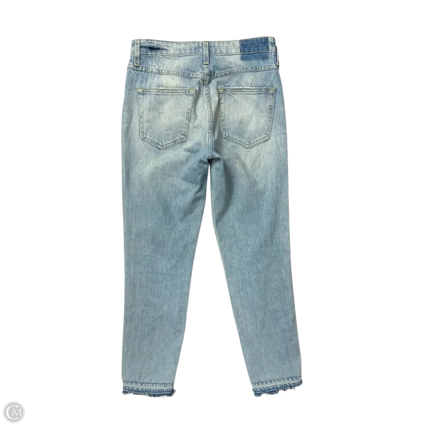 Jeans Straight By Amo In Blue Denim, Size: 4
