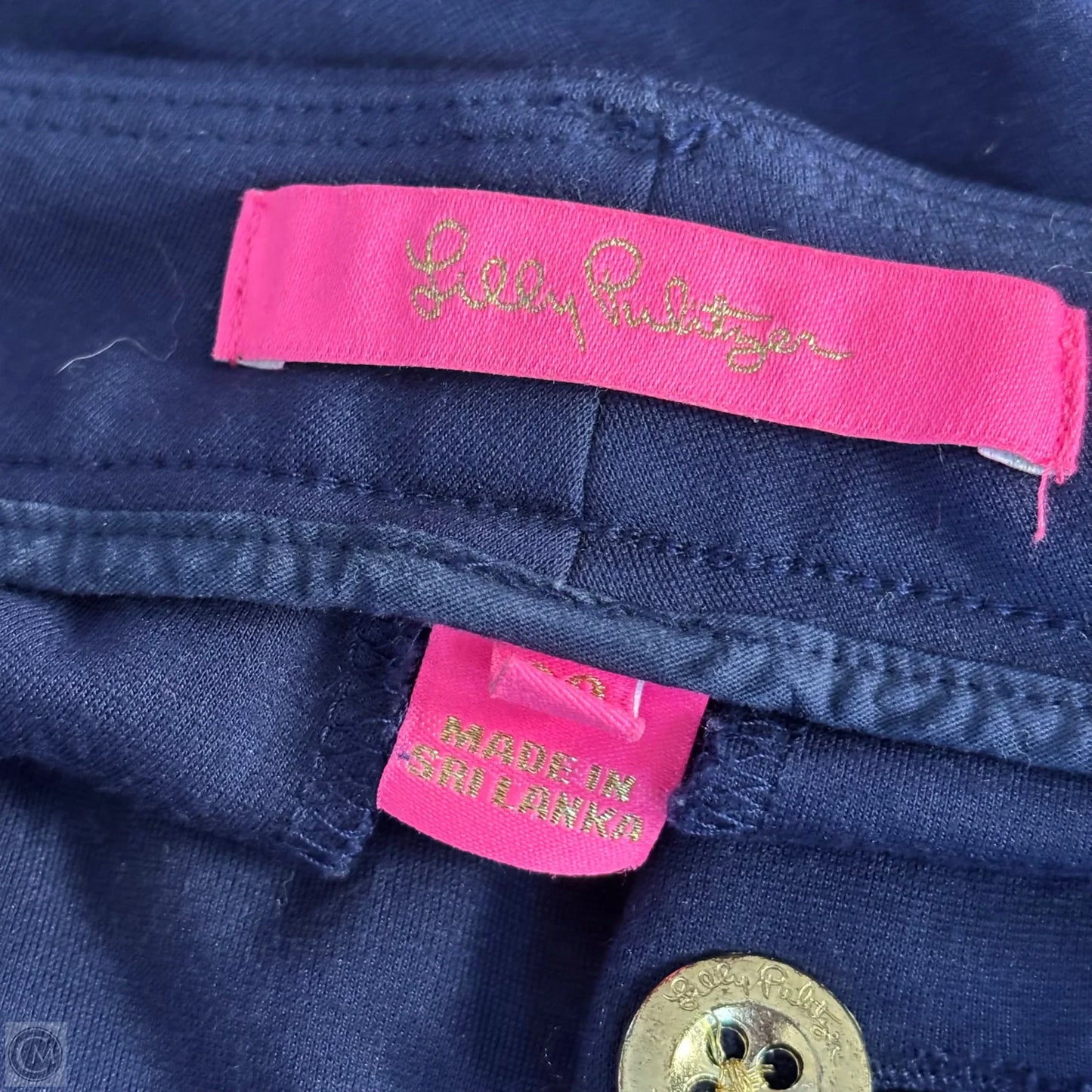 Pants Designer By Lilly Pulitzer In Navy, Size: 00