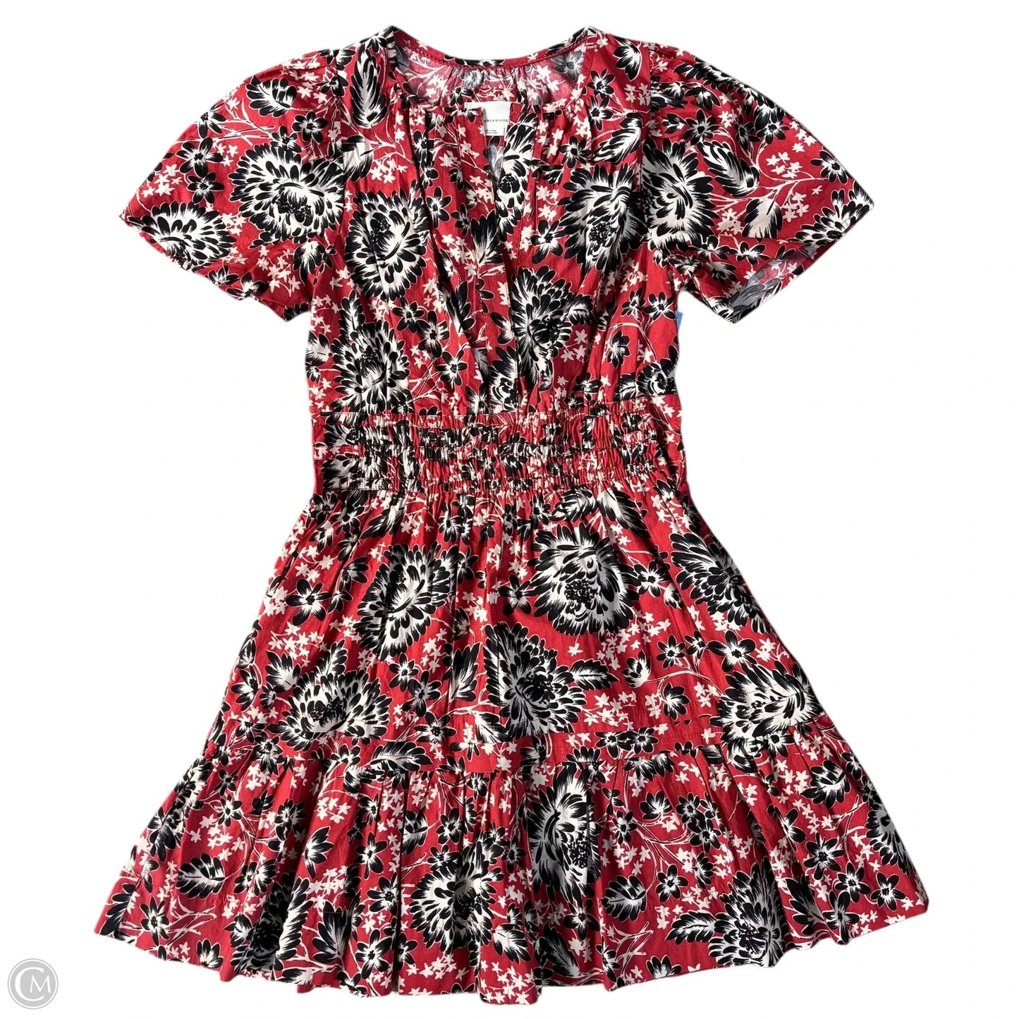Dress Casual Short By Anthropologie In Floral Print, Size: S