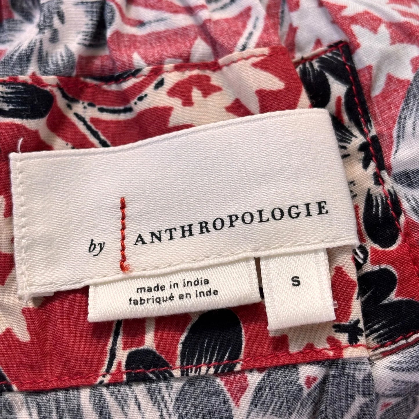 Dress Casual Short By Anthropologie In Floral Print, Size: S
