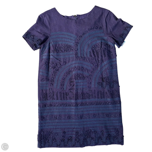 Dress Casual Short By Anthropologie In Navy, Size: S