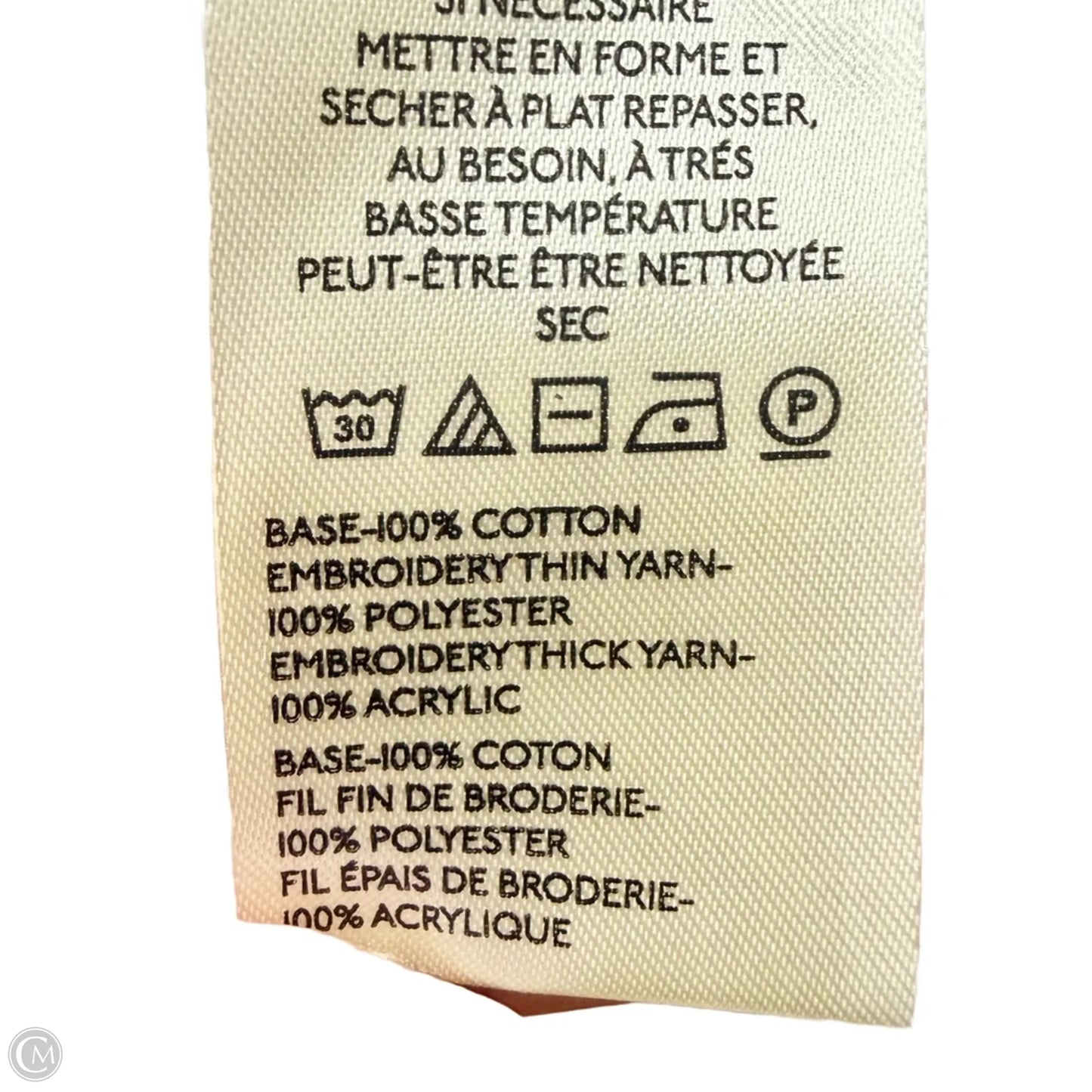 Top Long Sleeve By Anthropologie In Floral Print, Size: S