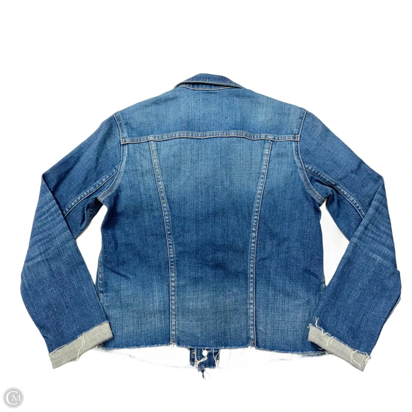 Jacket Denim By L Agence In Blue Denim, Size: S