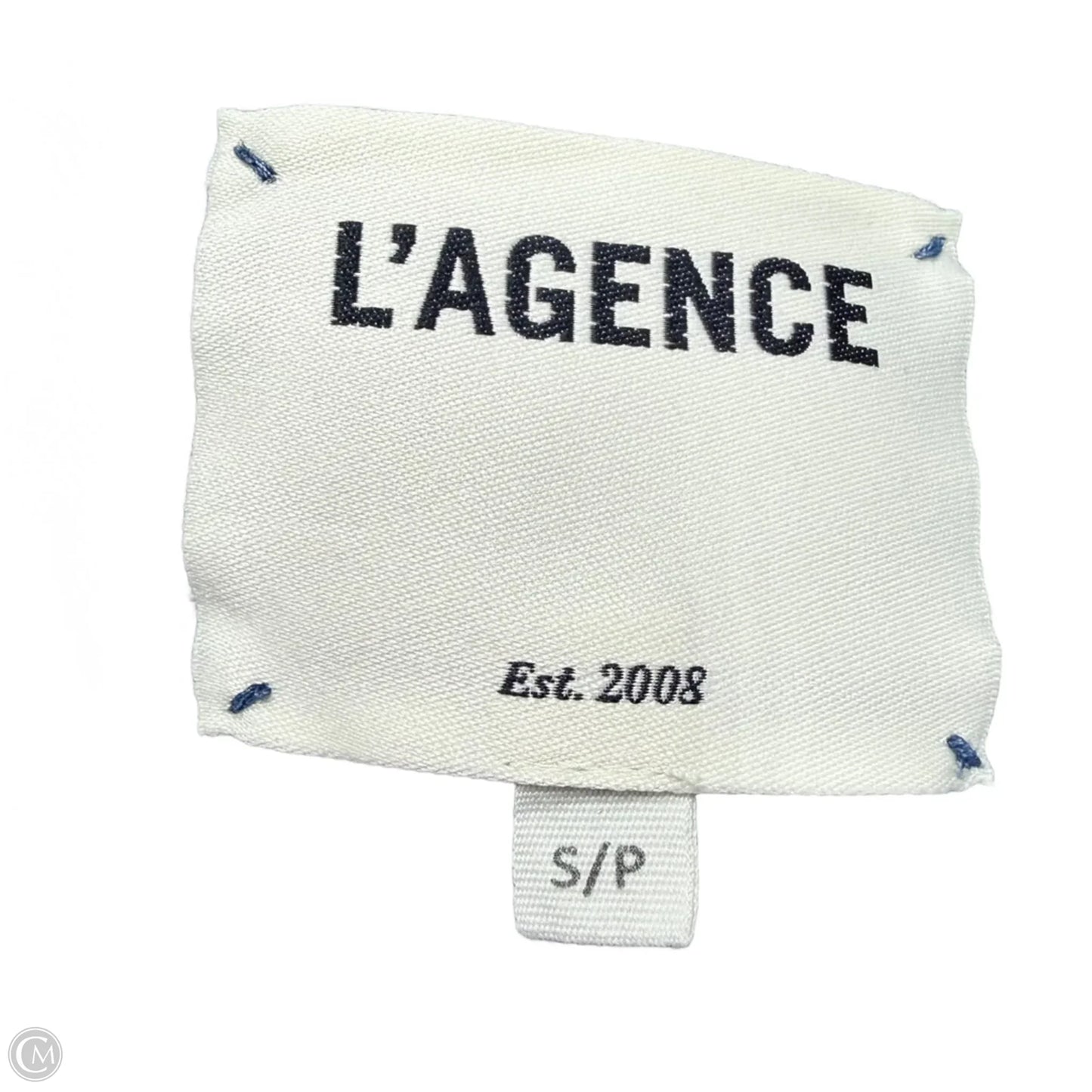 Jacket Denim By L Agence In Blue Denim, Size: S