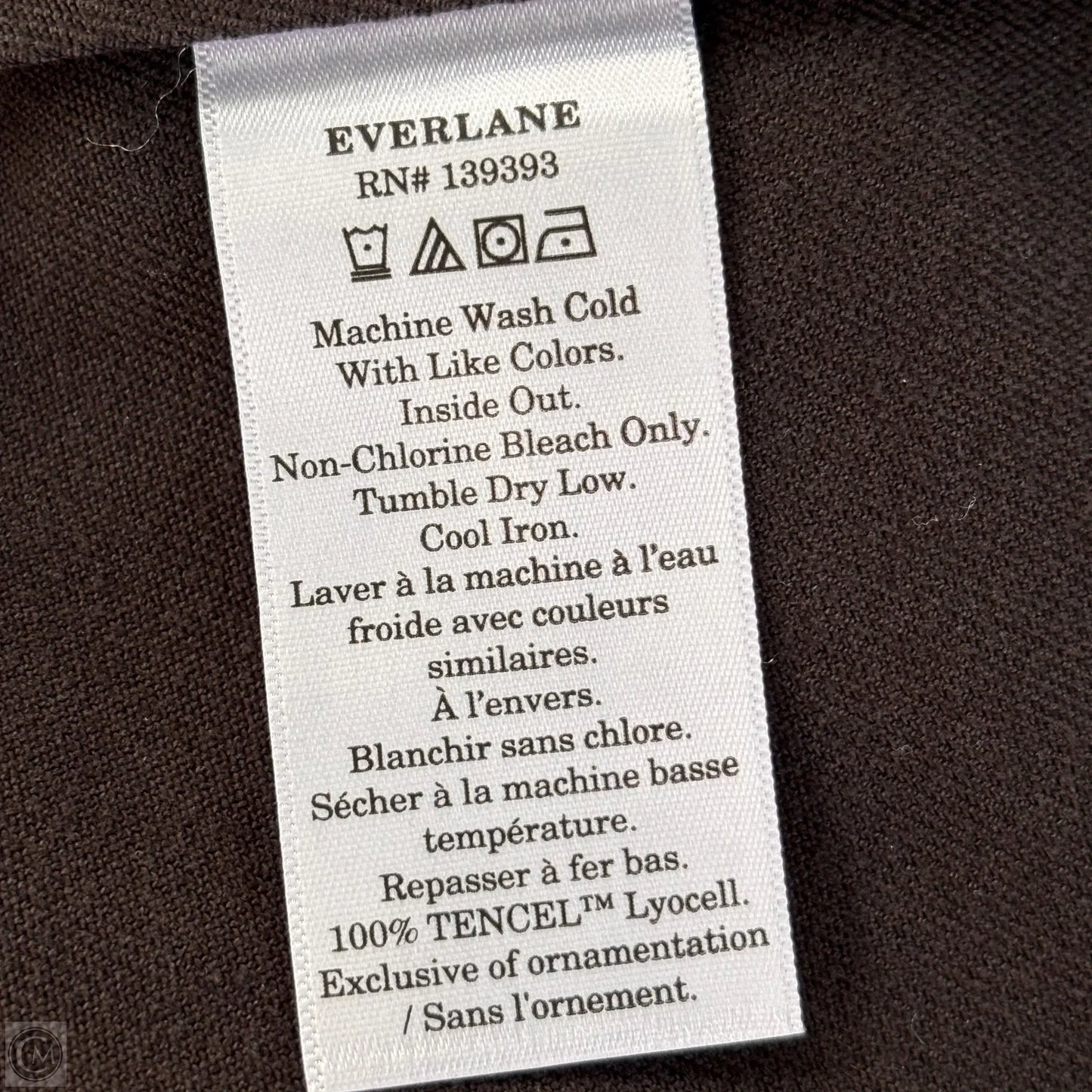 Dress Casual Maxi By Everlane In Black, Size: M