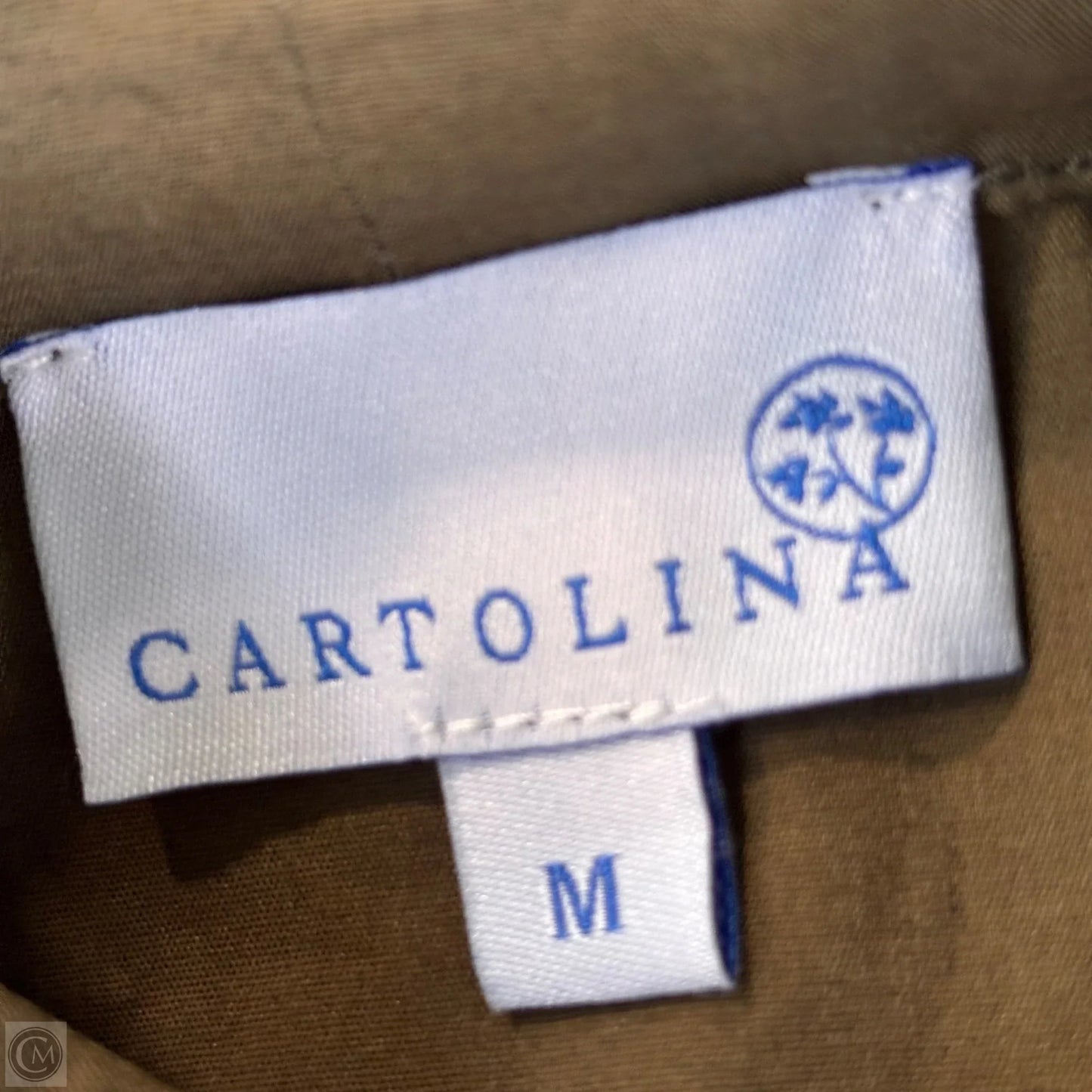 Top Short Sleeve By Cartolina In Green, Size: M