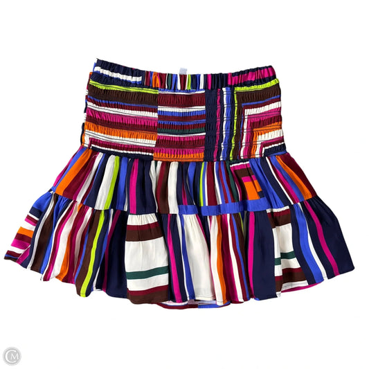 Skirt Mini & Short By Cartolina In Multi-colored, Size: S