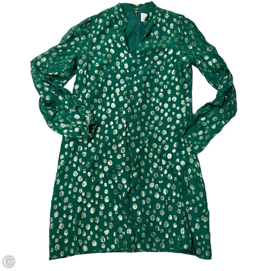 Dress Designer By Lilly Pulitzer In Gold & Green, Size: Xxs