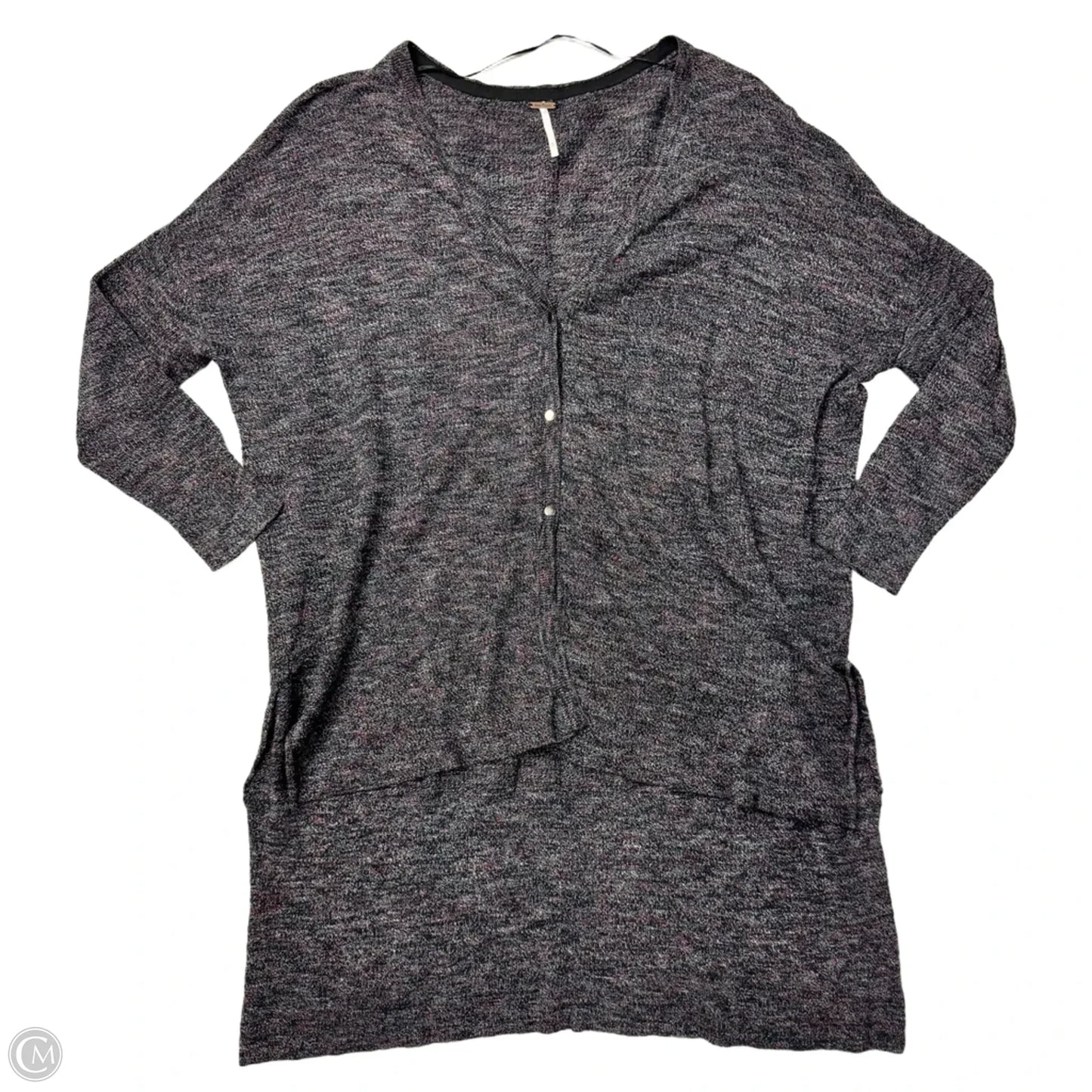 Cardigan By Free People In Black & Red, Size: M