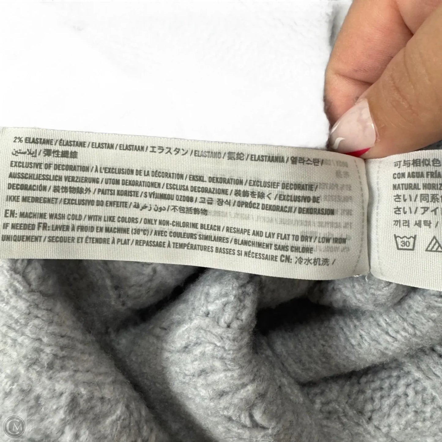 Sweater Cardigan By Abercrombie And Fitch In Grey, Size: S