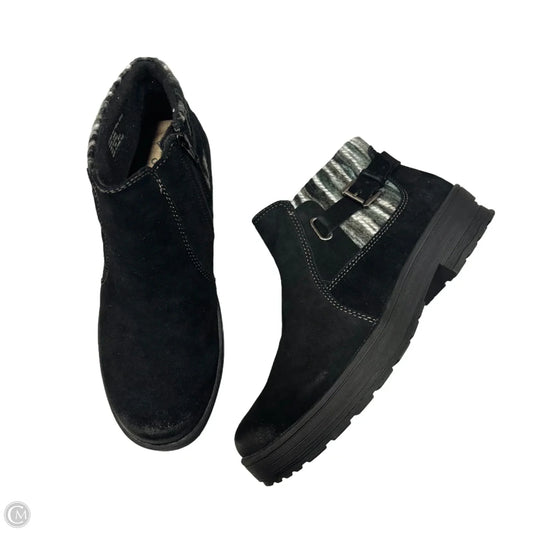 Boots Ankle Flats By Earth Origins In Black, Size: 10