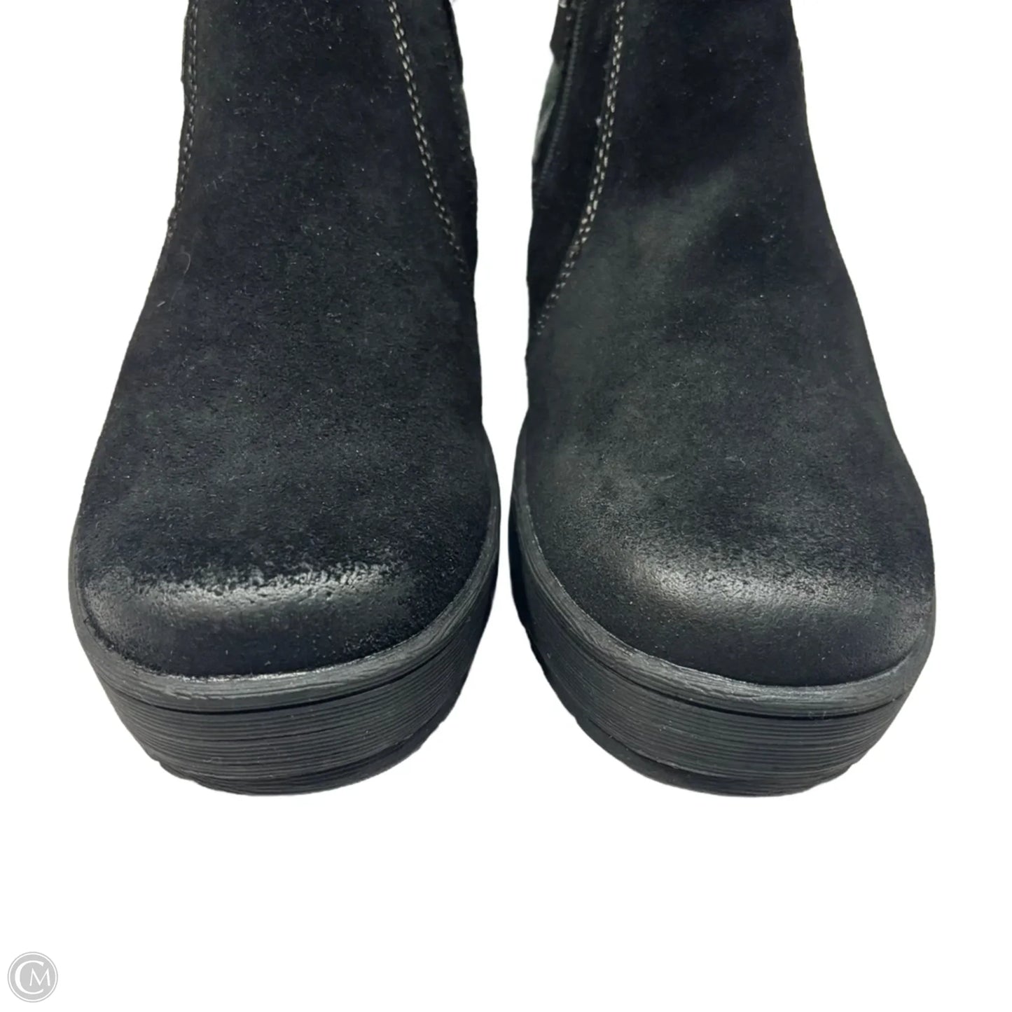 Boots Ankle Flats By Earth Origins In Black, Size: 10