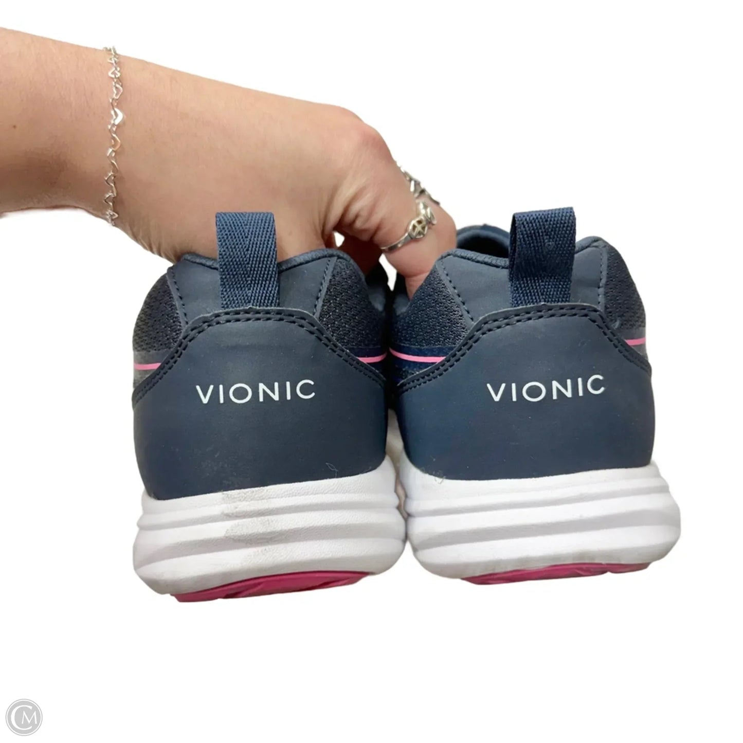 Shoes Athletic By Vionic In Navy, Size: 10