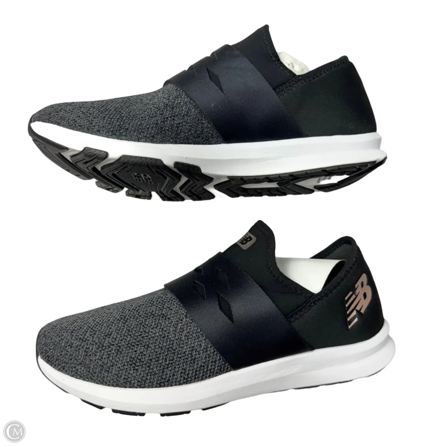 Shoes Athletic By New Balance In Black & Grey, Size: 10