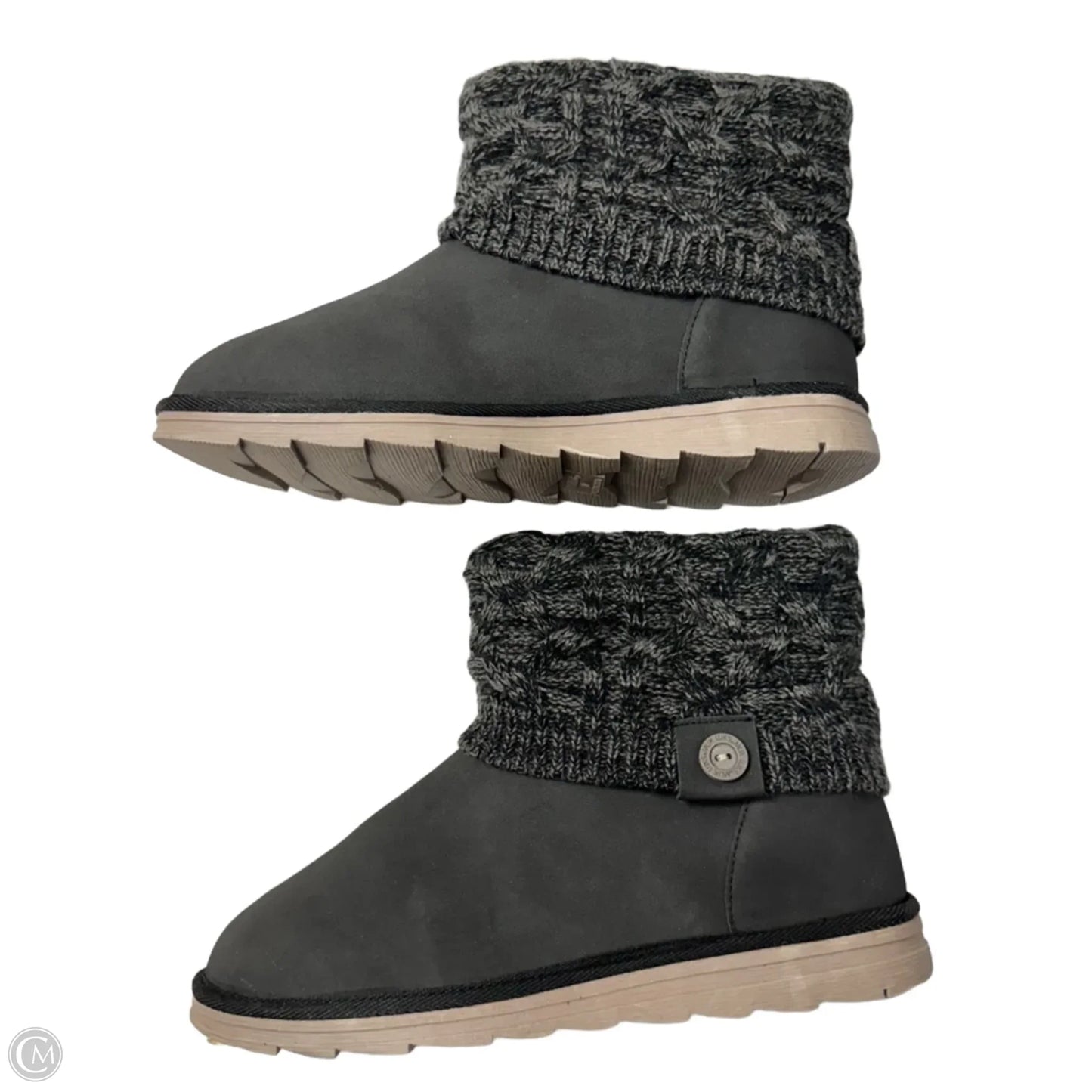 Boots Ankle Flats By Muk Luks In Black, Size: 10