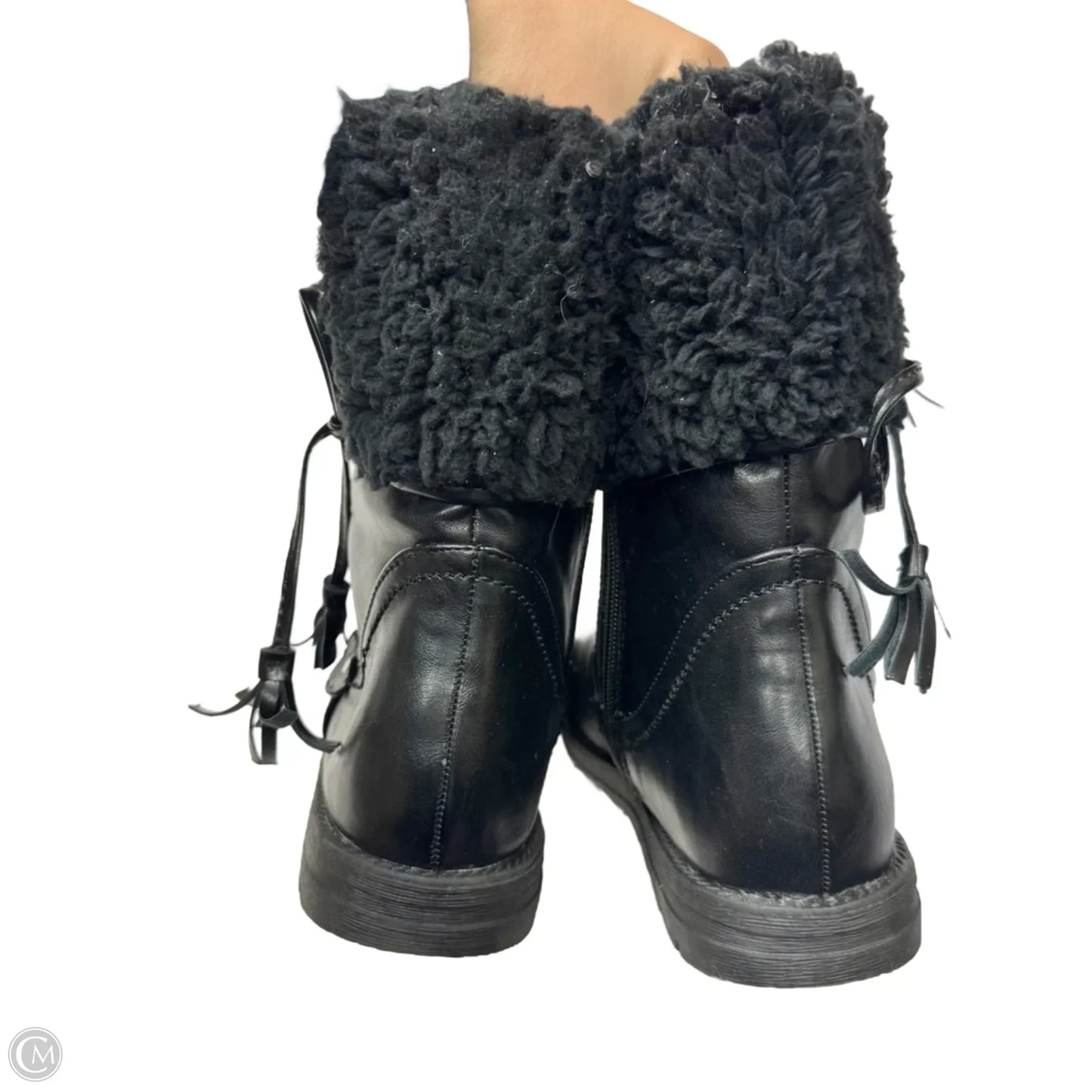 Boots Ankle Flats By Muk Luks In Black, Size: 10