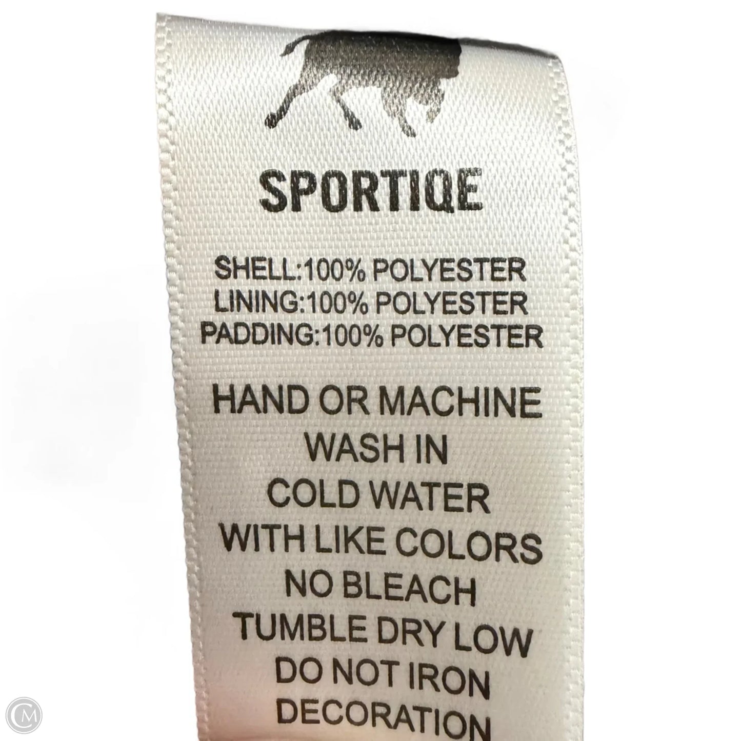 Jacket Puffer & Quilted By Sportiqe In Black, Size: M