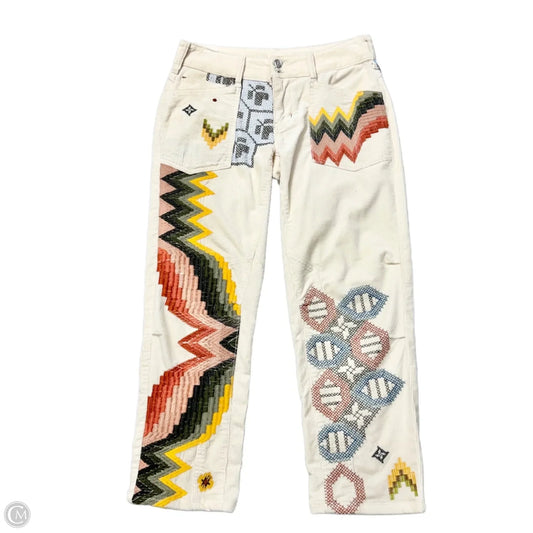 Pants Corduroy By Pilcro In Cream, Size: 2