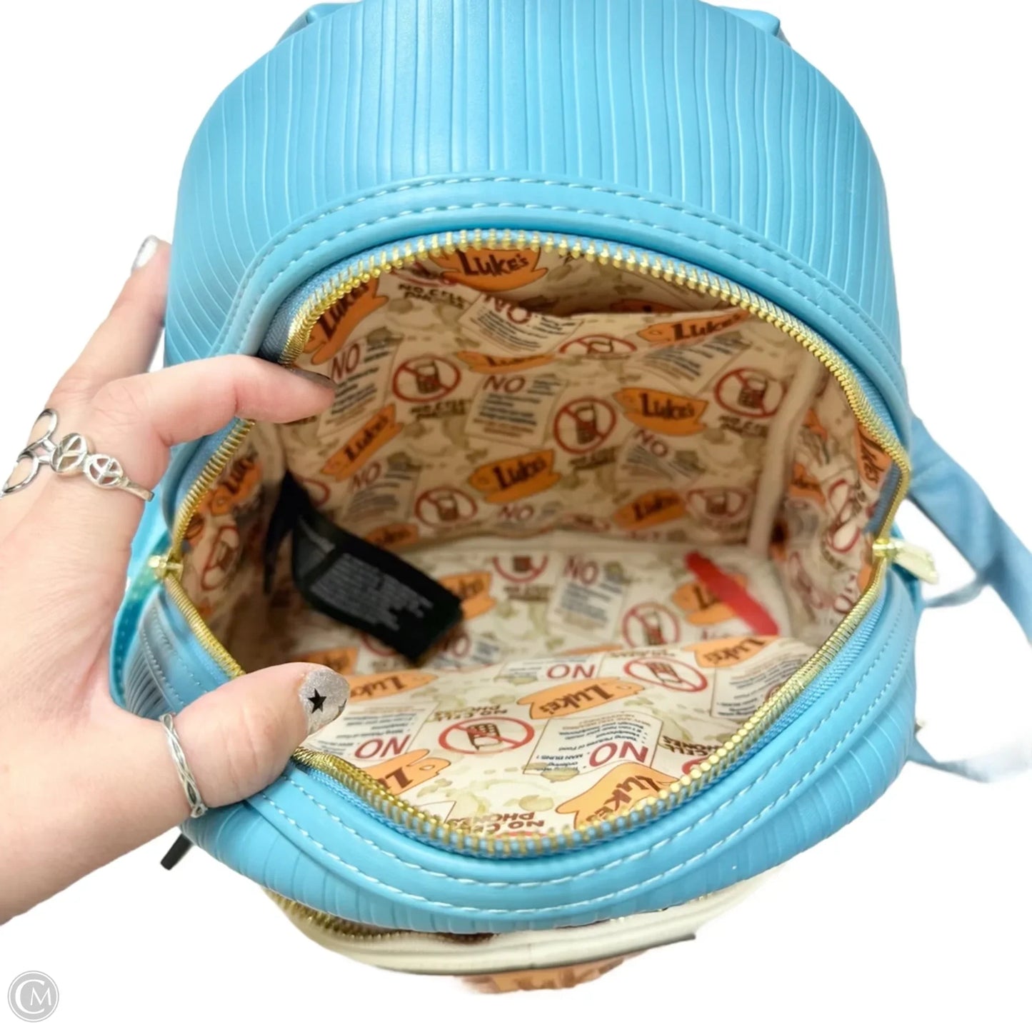 Backpack By Loungefly, Size: Medium