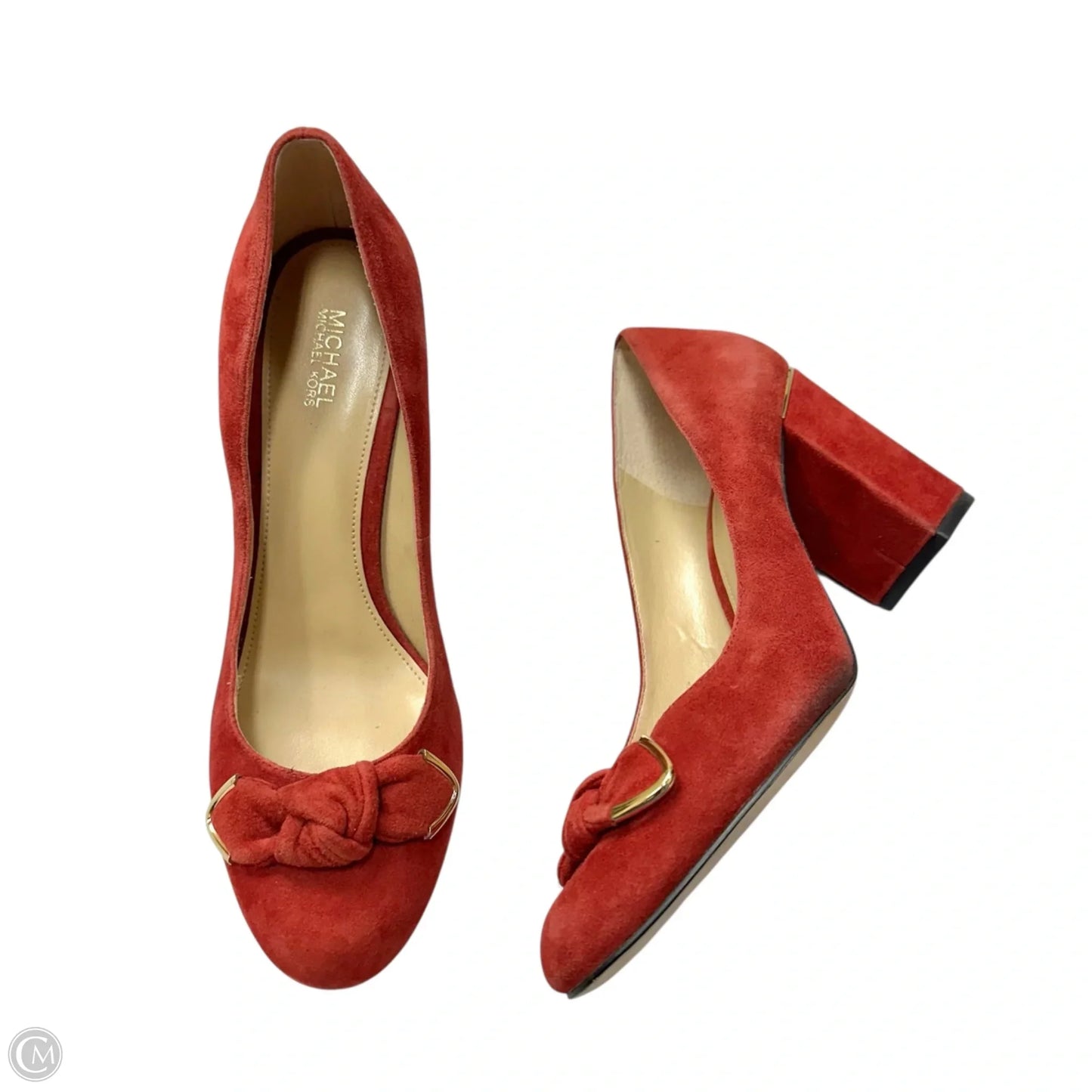 Shoes Heels Block By Michael By Michael Kors In Red, Size: 8