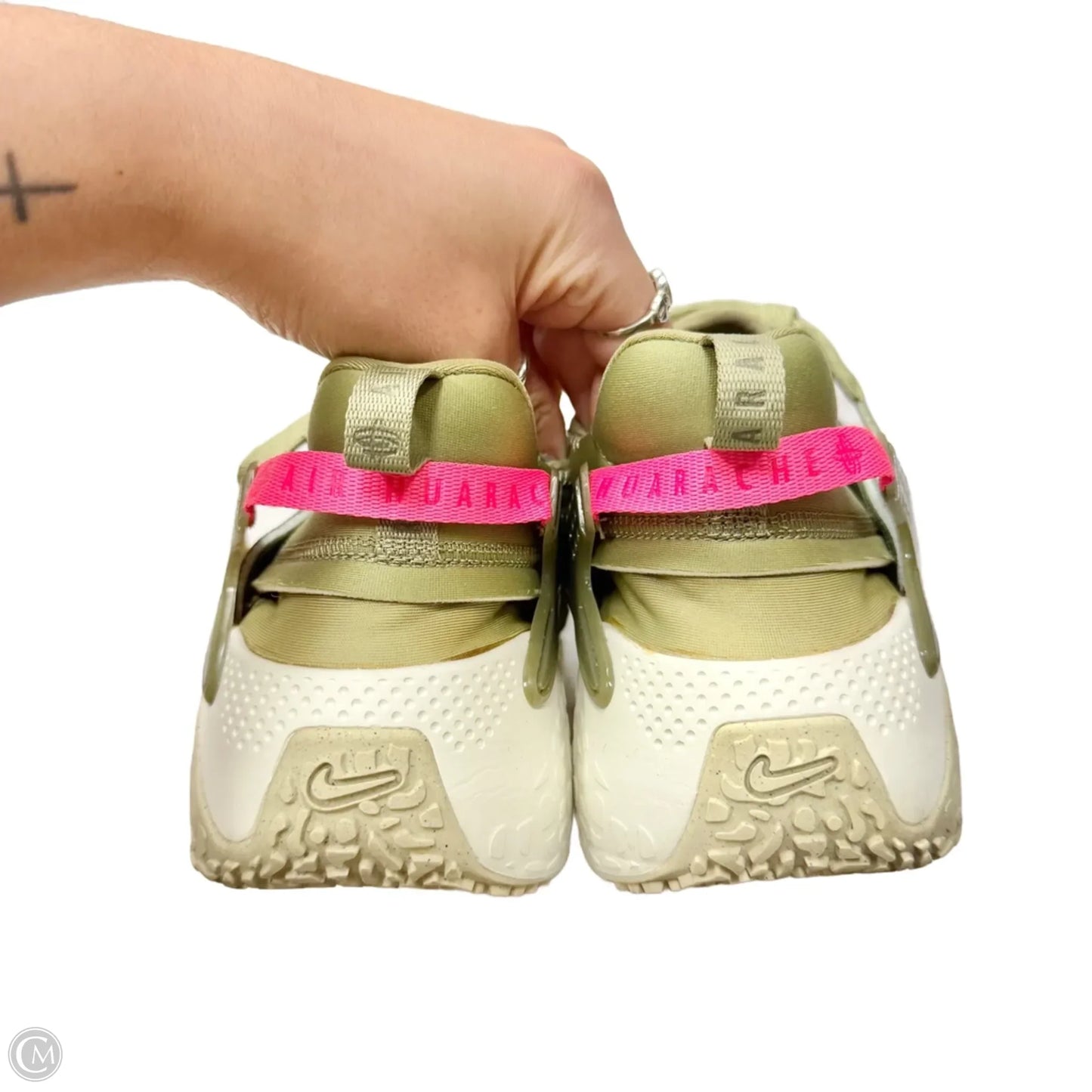 Shoes Sneakers By Nike In Green, Size: 9.5