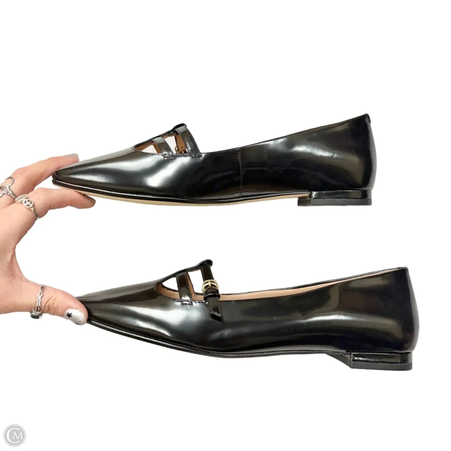 Shoes Flats By Cole-haan In Black, Size: 9