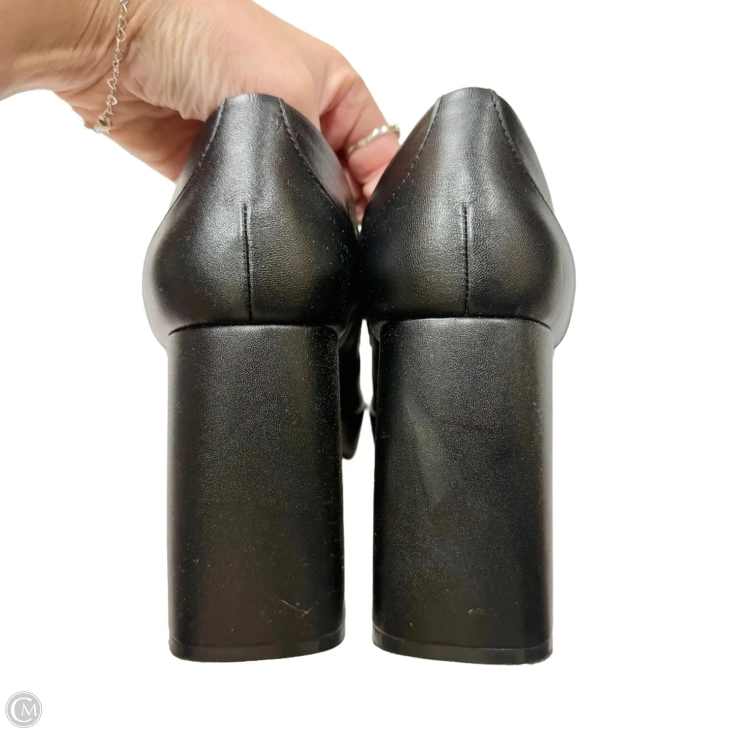 Shoes Heels Block By Lisa + Vicky In Black, Size: 10