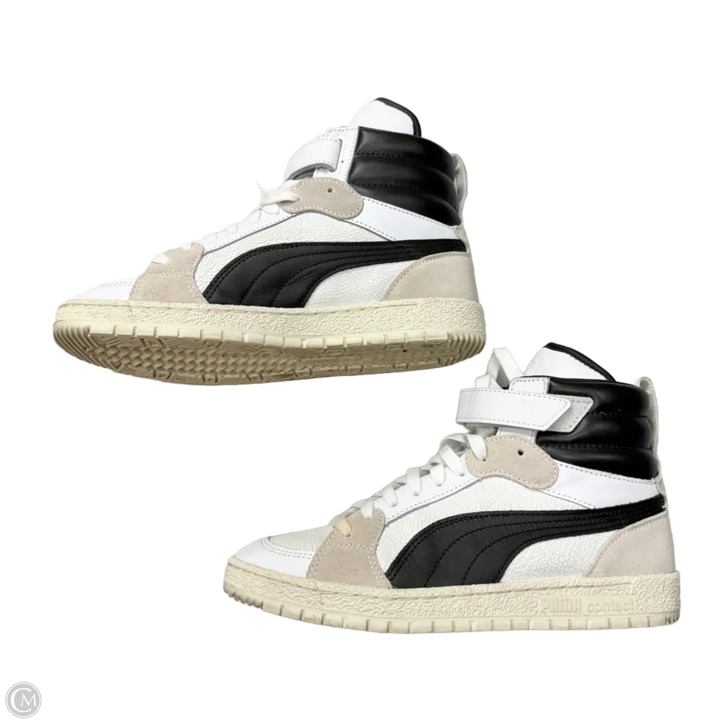 Shoes Sneakers By Puma In Black & Cream, Size: 9.5