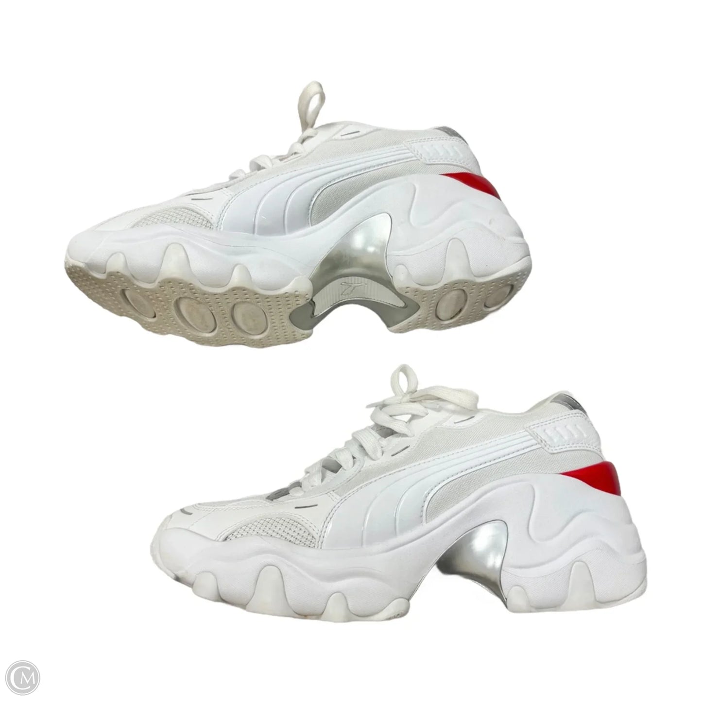 Shoes Sneakers Platform By Puma In White, Size: 9.5