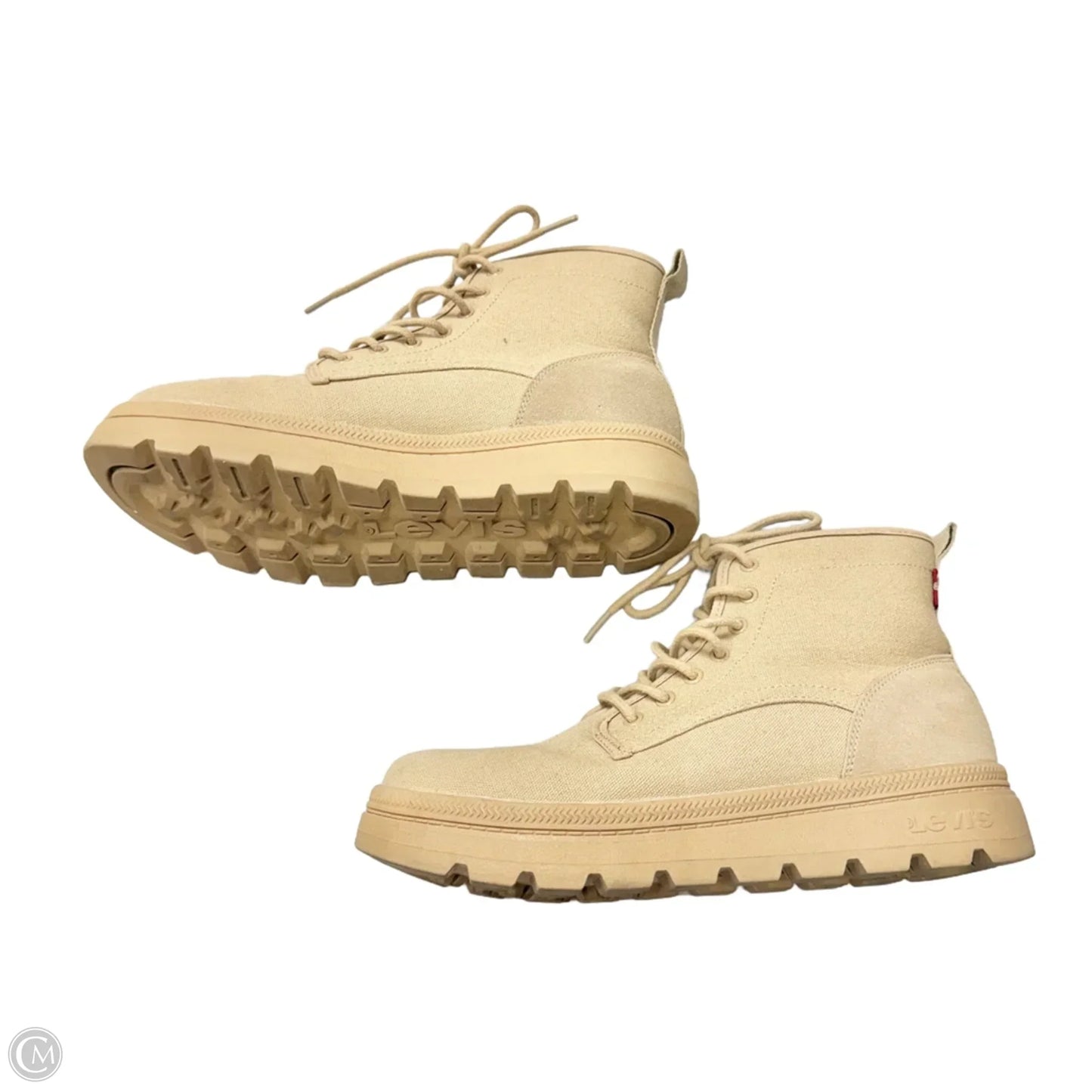 Boots Combat By Levis In Tan, Size: 9.5