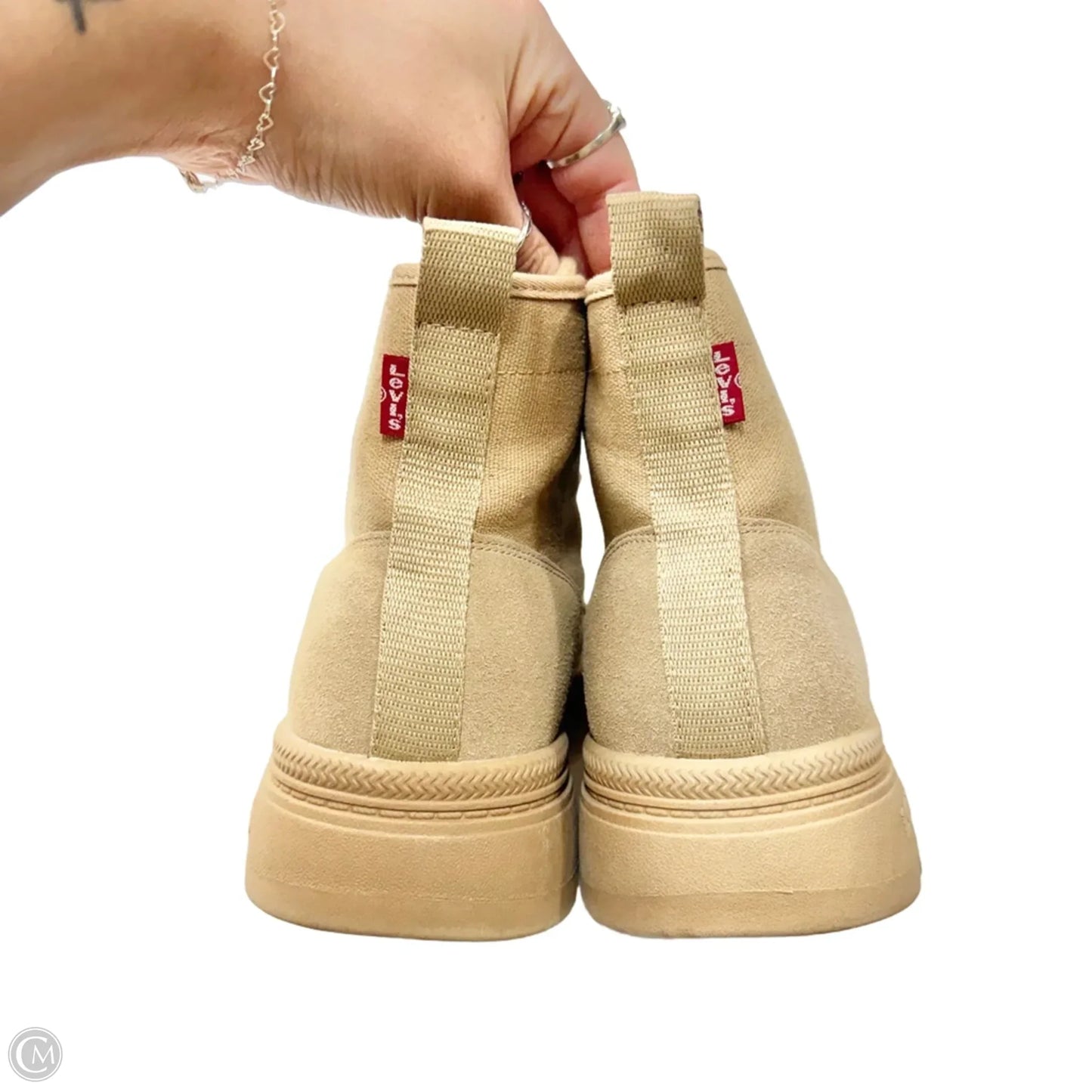 Boots Combat By Levis In Tan, Size: 9.5