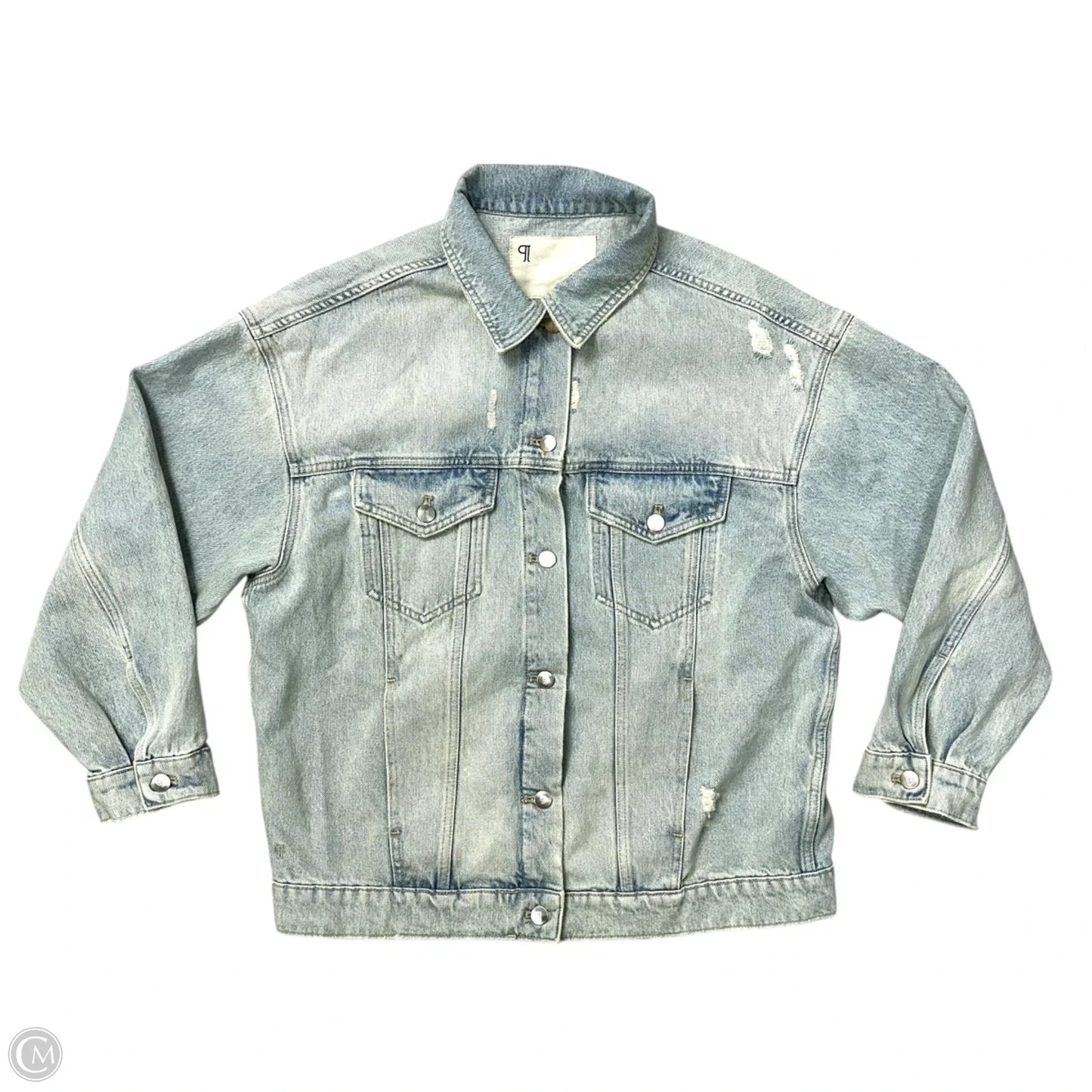 Jacket Denim By Pilcro In Blue Denim, Size: S