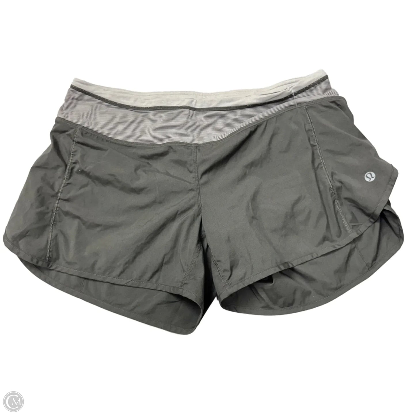 Athletic Shorts By Lululemon In Grey, Size: S