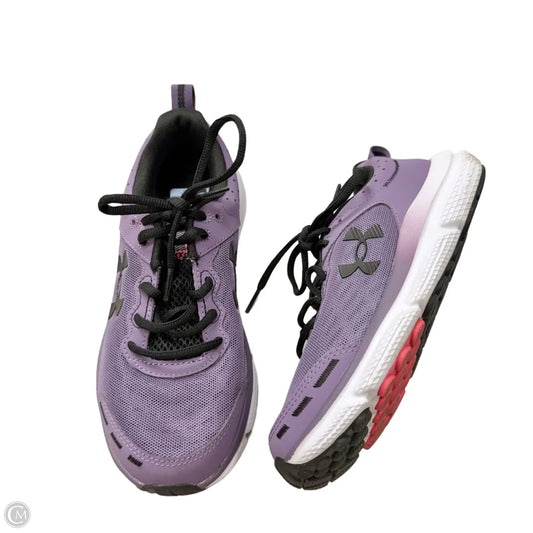 Shoes Athletic By Under Armour In Purple, Size: 6.5