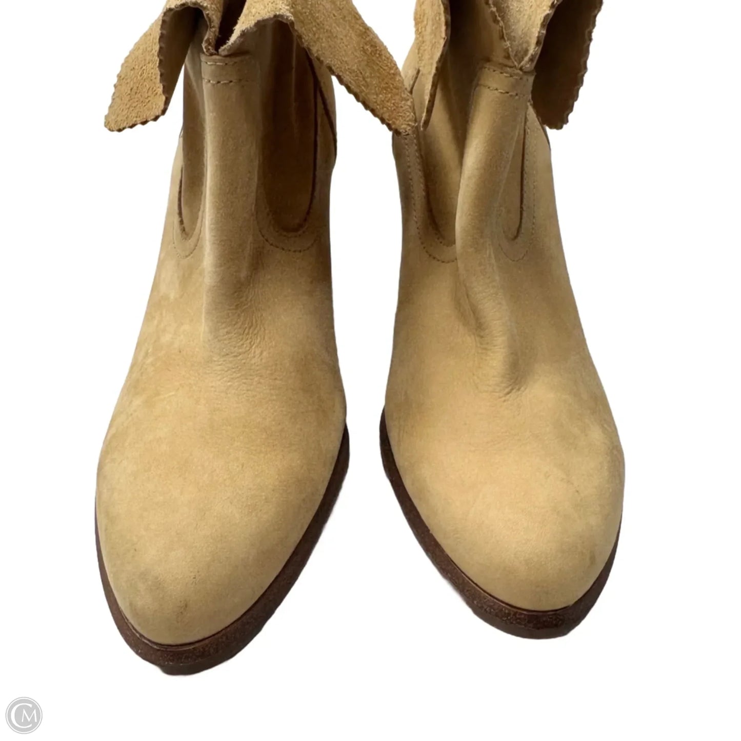 Boots Designer By Ugg In Tan, Size: 7.5