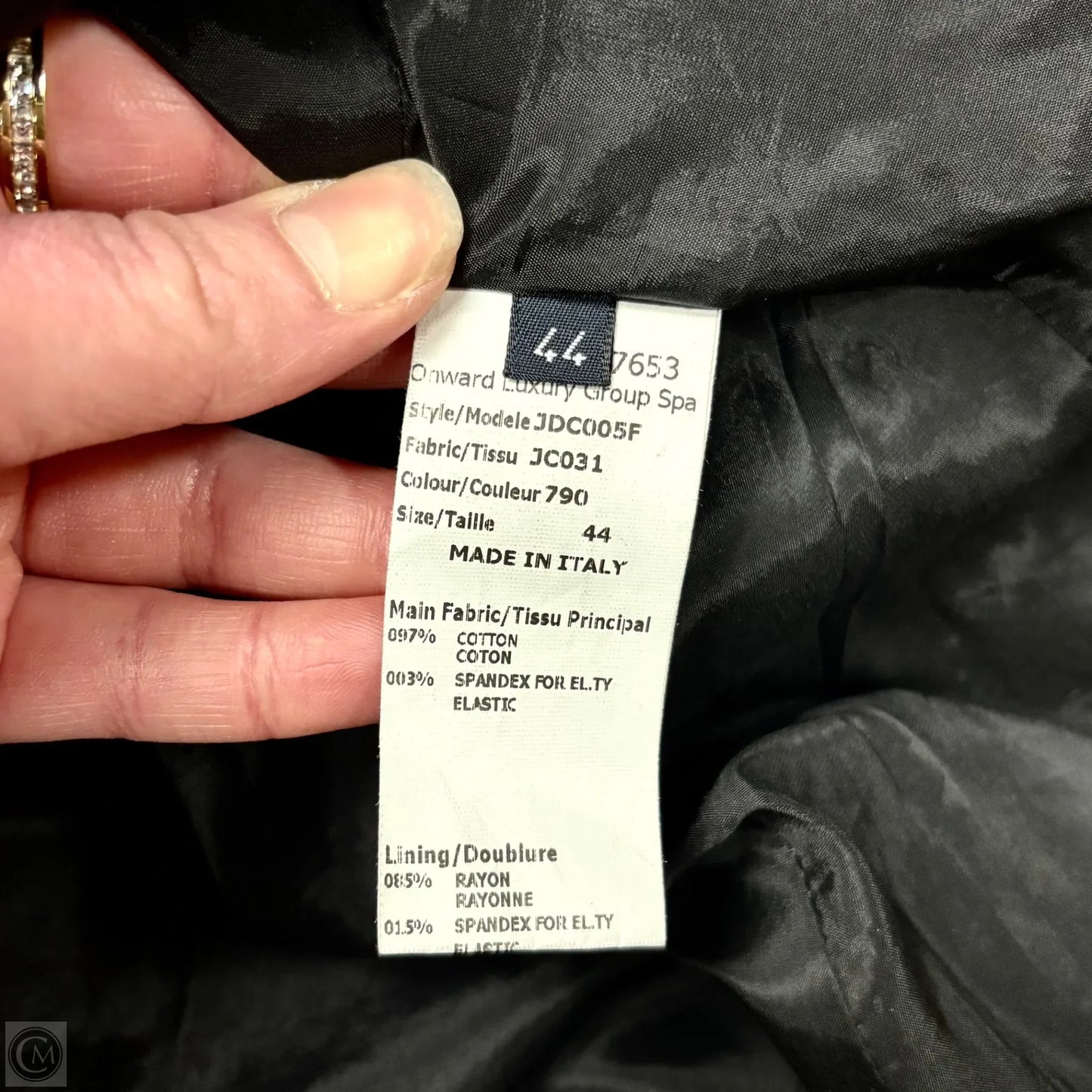 Blazer By Jilsander In Black, Size: L