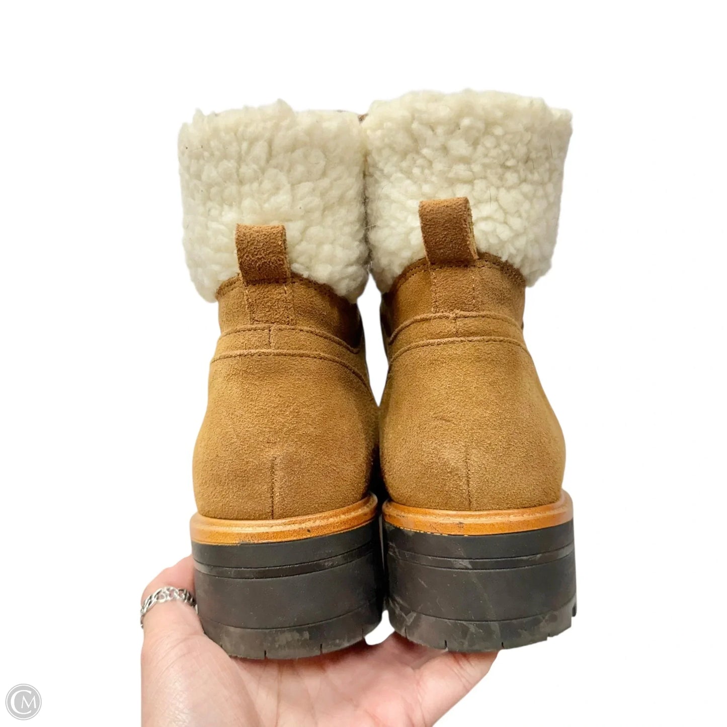 Boots Combat By Marc Fisher In Brown, Size: 8