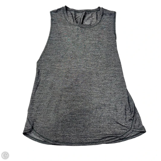Athletic Tank Top By Lululemon In Grey, Size: M