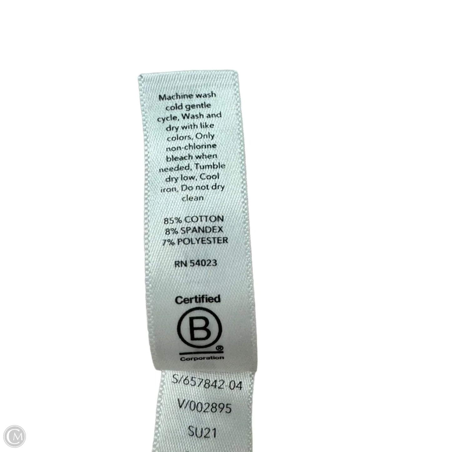 Athletic Top Short Sleeve By Athleta In Pink, Size: L