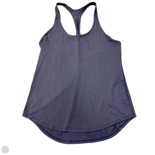 Athletic Tank Top By Lululemon In Grey, Size: M