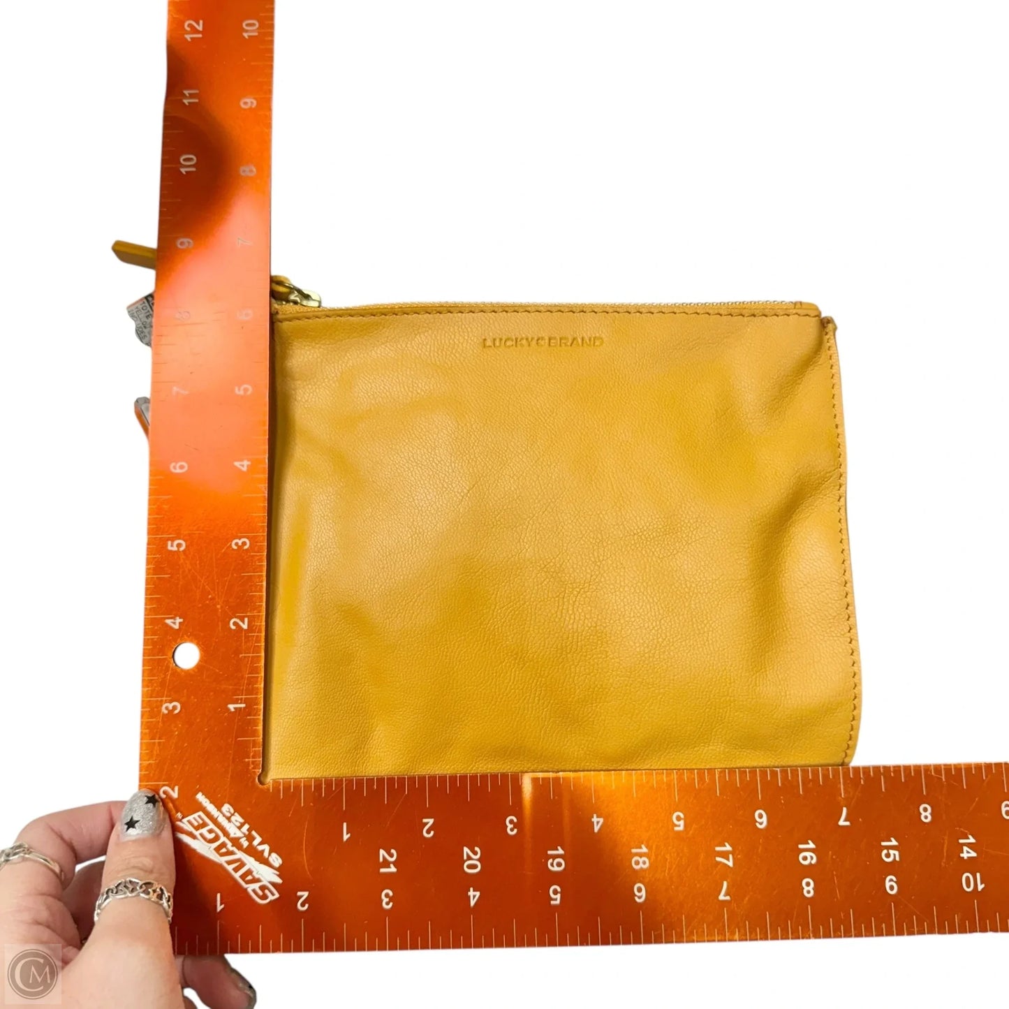 Tote Leather By Lucky Brand, Size: Medium