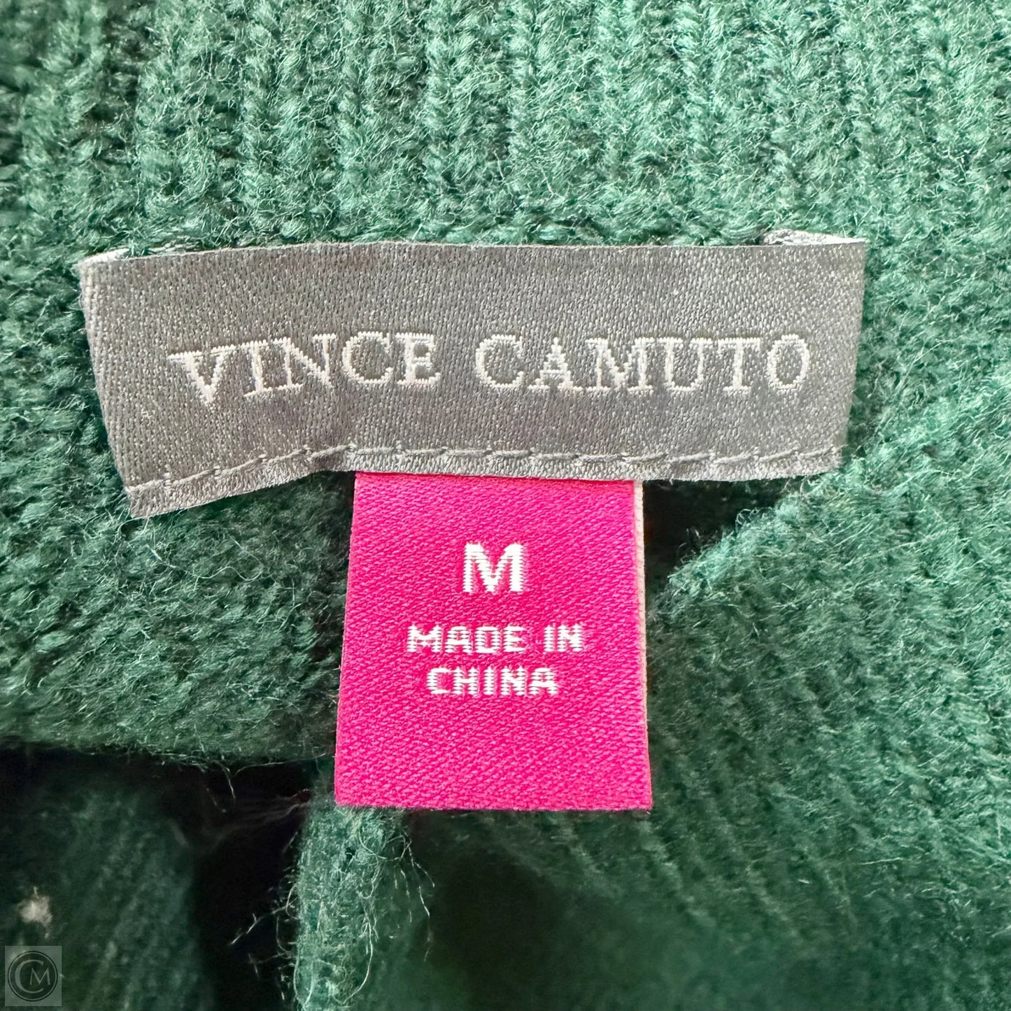 Sweater Short Sleeve By Vince Camuto In Green, Size: M
