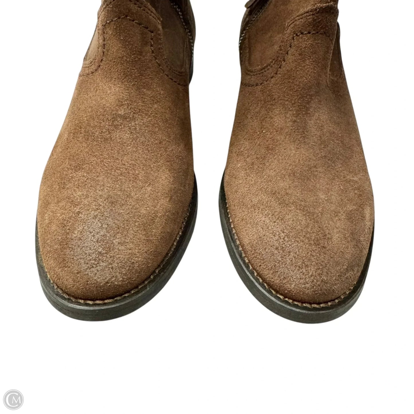 Boots Leather By Boden In Brown, Size: 8.5