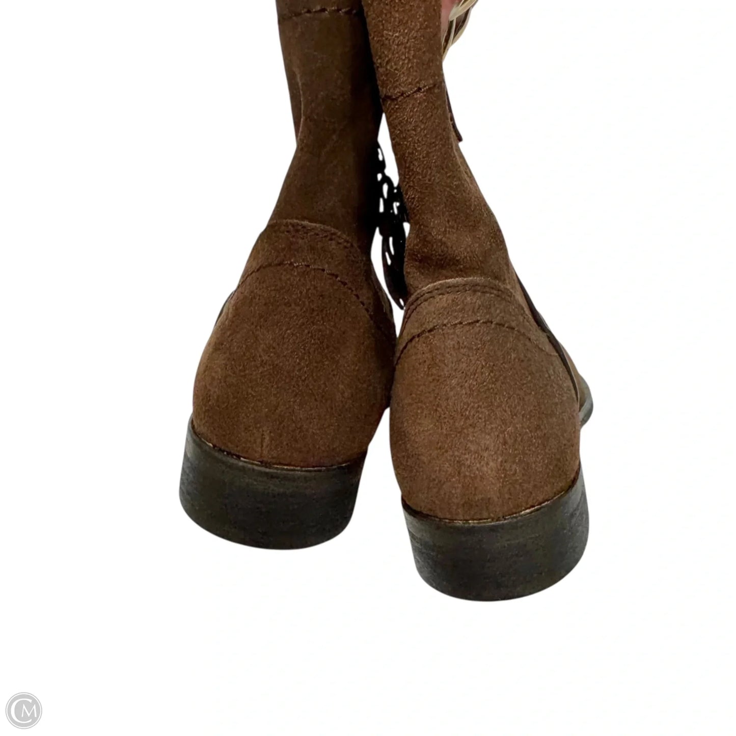 Boots Leather By Boden In Brown, Size: 8.5