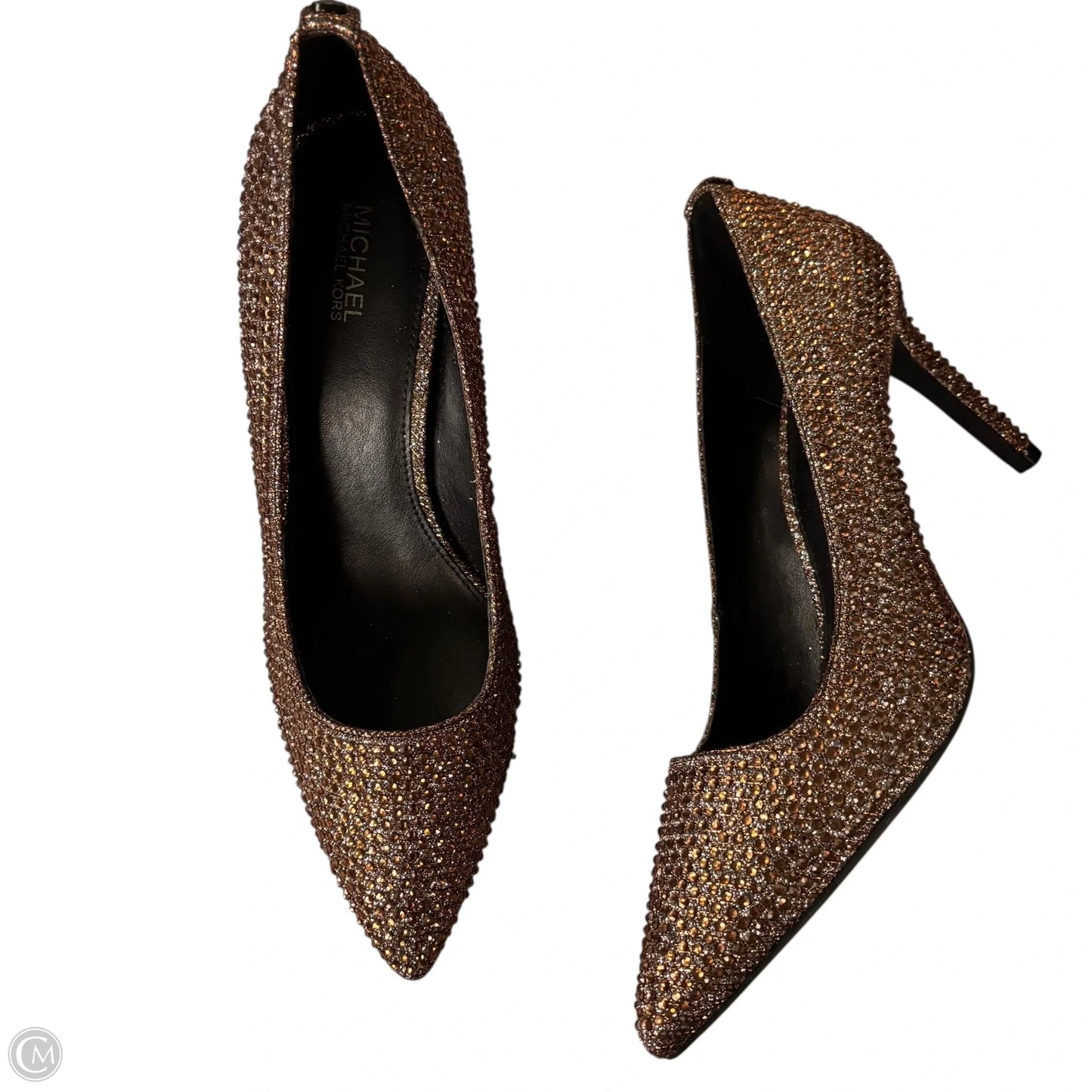 Shoes Heels Stiletto By Michael By Michael Kors In Bronze, Size: 8