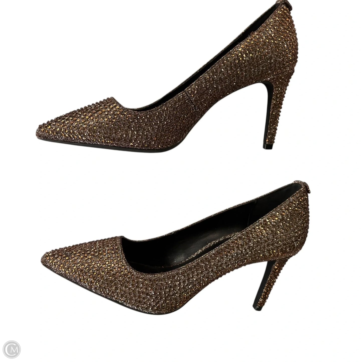 Shoes Heels Stiletto By Michael By Michael Kors In Bronze, Size: 8