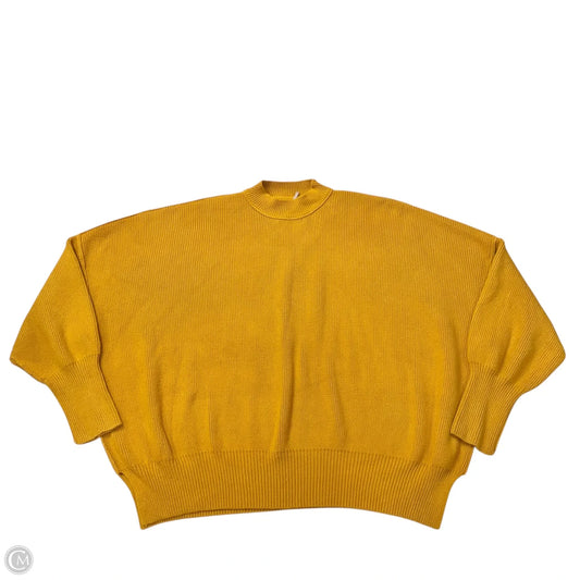 Sweater By Free People In Yellow, Size: M