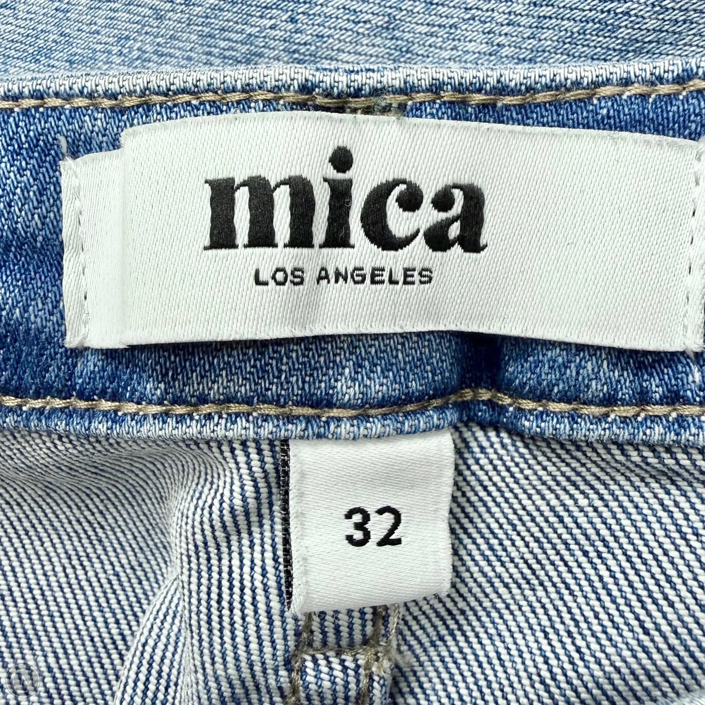 Jeans Boot Cut By Mica In Blue Denim, Size: 14